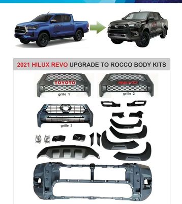 Fabricante Wholesale Black Car Front Bumper Rocco 2020 del OEM 2021 equipos del cuerpo de la cirugía estética