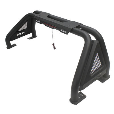 Luz de Matte Surface Steel With Brake LED de la barra antivuelco de Toyota Hilux de la capa del polvo