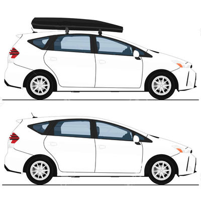 portador de equipaje impermeable de la baca de la capacidad grande 800L para SUV MPV
