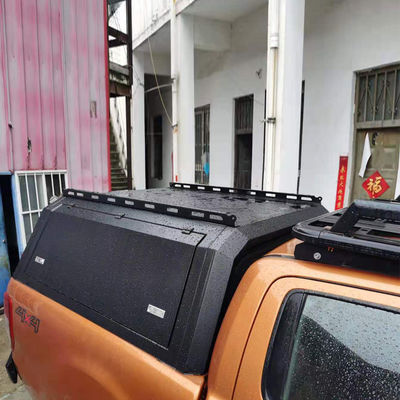 cubierta dura de acero del Tonneau del negro 4x4 para Toyota Hilux Ford Ranger F150 BT50 Dmax