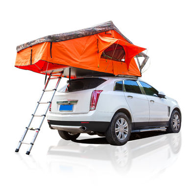 Tejado Shell Vehicle Roof Tent suave del toldo del lado del coche de 4 personas