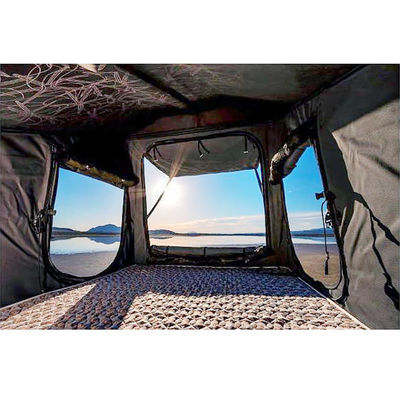 Del fabricante de Wholesale 3 de la persona tienda del toldo del tejado de Shell Car Roof Tent Triangle difícilmente para Suv