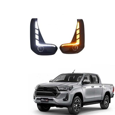Lámpara de niebla de luz diurna para Toyota Hilux Revo 2021