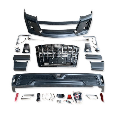 Carrocería plástica Kit Facelift Front Rear Bumper Front Grille Hiace 2018+ del ABS