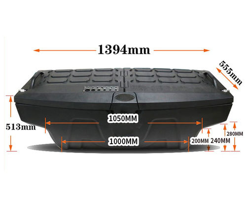 Plástico protegido ULTRAVIOLETA a prueba de choques de Ford Ranger Pickup Bed Extender PE