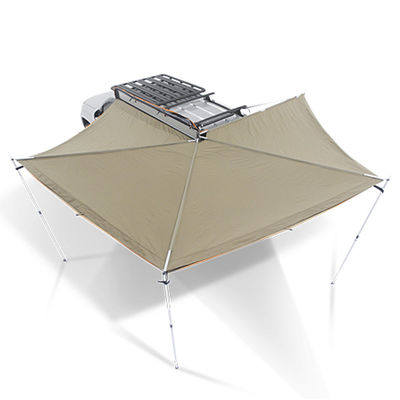 Prenda impermeable retractable de Sunproof de la tienda de campaña del top del coche de 270 grados