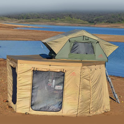 Prenda impermeable retractable de Sunproof de la tienda de campaña del top del coche de 270 grados