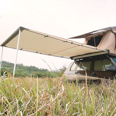 toldo campo a través retractable del lado del coche de la tienda 400D Oxford SUV del lado del coche de la lona 280G de los 2X3m