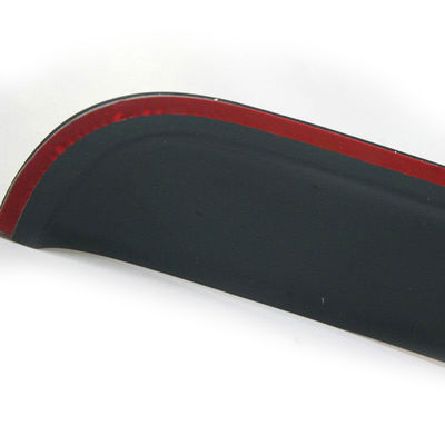 visera plástico de la ventana de la puerta de Sun de la lluvia del coche del negro de la placa de la resbalón del camión 4x4