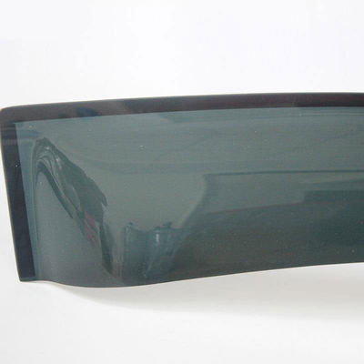 visera plástico de la ventana de la puerta de Sun de la lluvia del coche del negro de la placa de la resbalón del camión 4x4