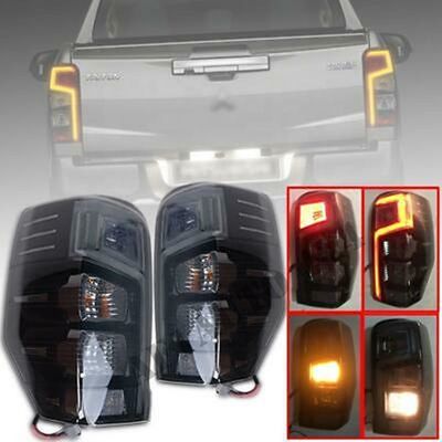 Luces completas de la cola del ABS LED para Mitsubishi Tritón L200 2019 2020 2021