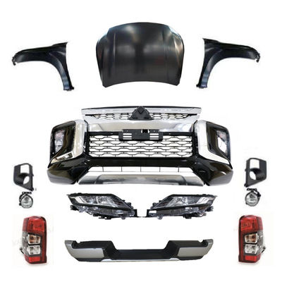 La aduana coge la mejora de Front Bumper Grill Facelift Body Kit For Mitsubishi Triton 2012-2019 del coche a 2020