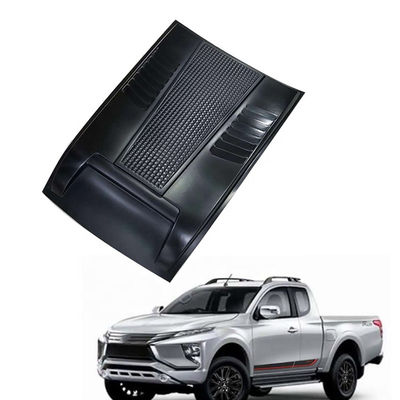 Coche 2020 del ABS de Mitsubishi Tritón Front Bumper Guard 4x4 Hood Bonnet Scoops Cover