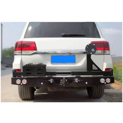 Parachoques delantero con barra de toro de acero con recubrimiento de polvo para camioneta Toyota Hilux LC79