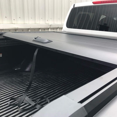 La cama de aluminio del Tonneau cubre la cubierta de cama universal retractable dura de la recogida