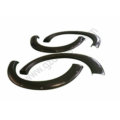 Las llamaradas de la defensa del arco de la rueda de coche para Mitsubishi Tritón L200 cogen