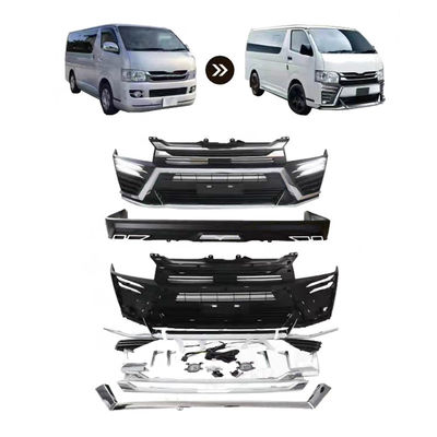Fabricante Wholesale Front Rear Bumper Car Body Kit Conversion Facelift Wildbody Kit del OEM para Toyota Hiace 2010