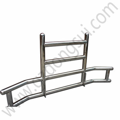 Dongsui Factory Tough Norteamericano estilo clásico Semi Truck Bumper Deer Guards para el carguero Cascadia Volvo Internacional Prostar Kenworth Peterbilt Mack Pinnacle