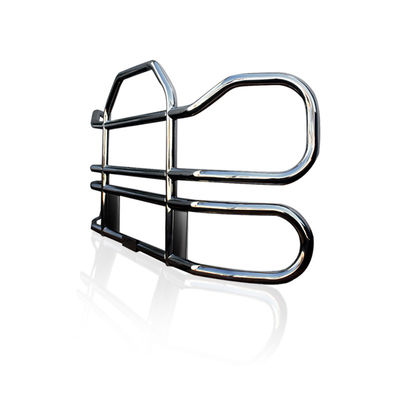 Acero inoxidable que enarena de pulido Rig Truck Deer Guard For grande Freightliner Cascadia