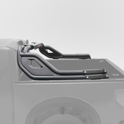 Fuera de carretera Acero negro Universal Sport Roll Bar con luz de freno para Hilux Navara Ranger